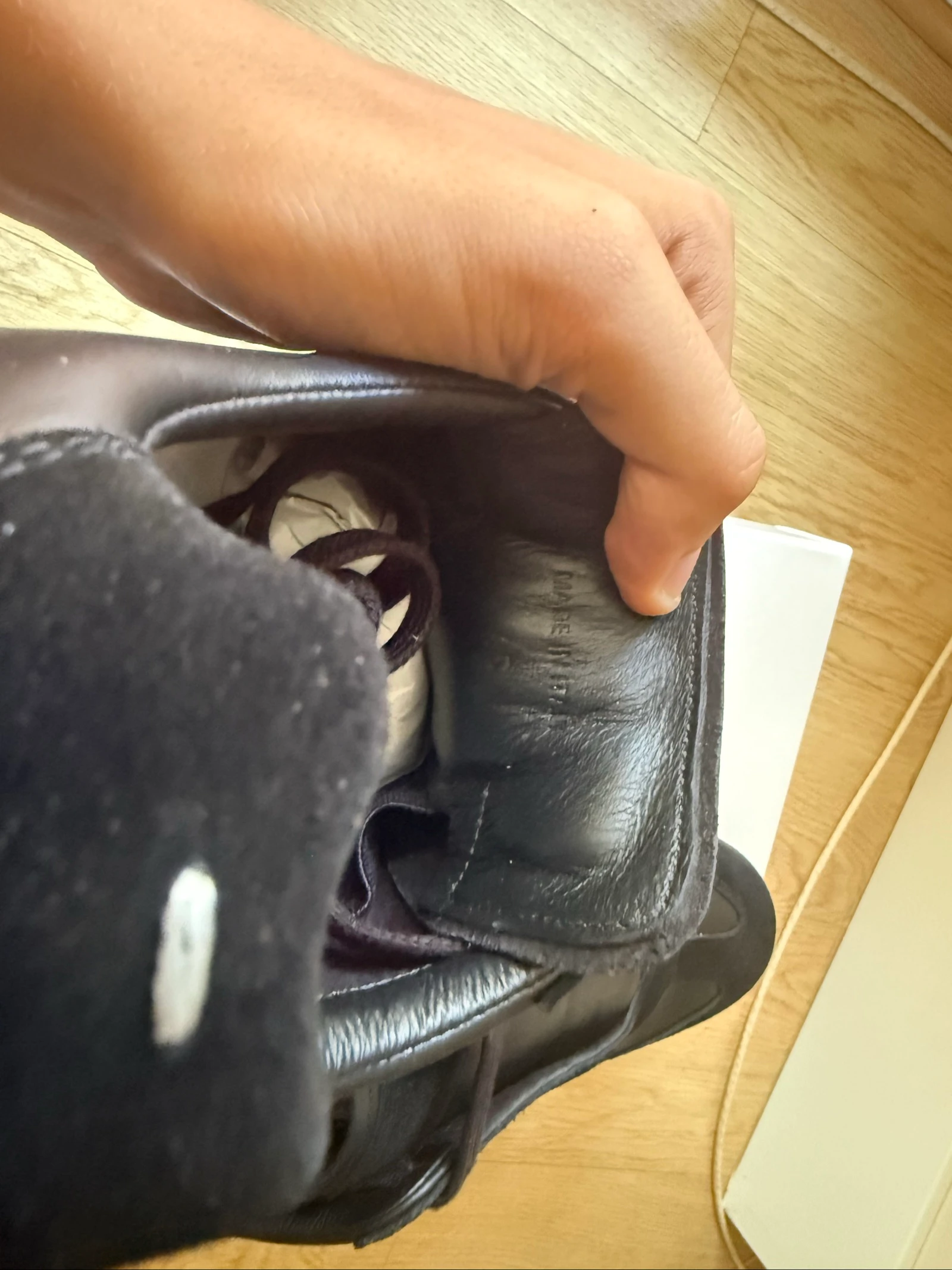 Réplica Maison Margiela GATs Full Noir – photo 8